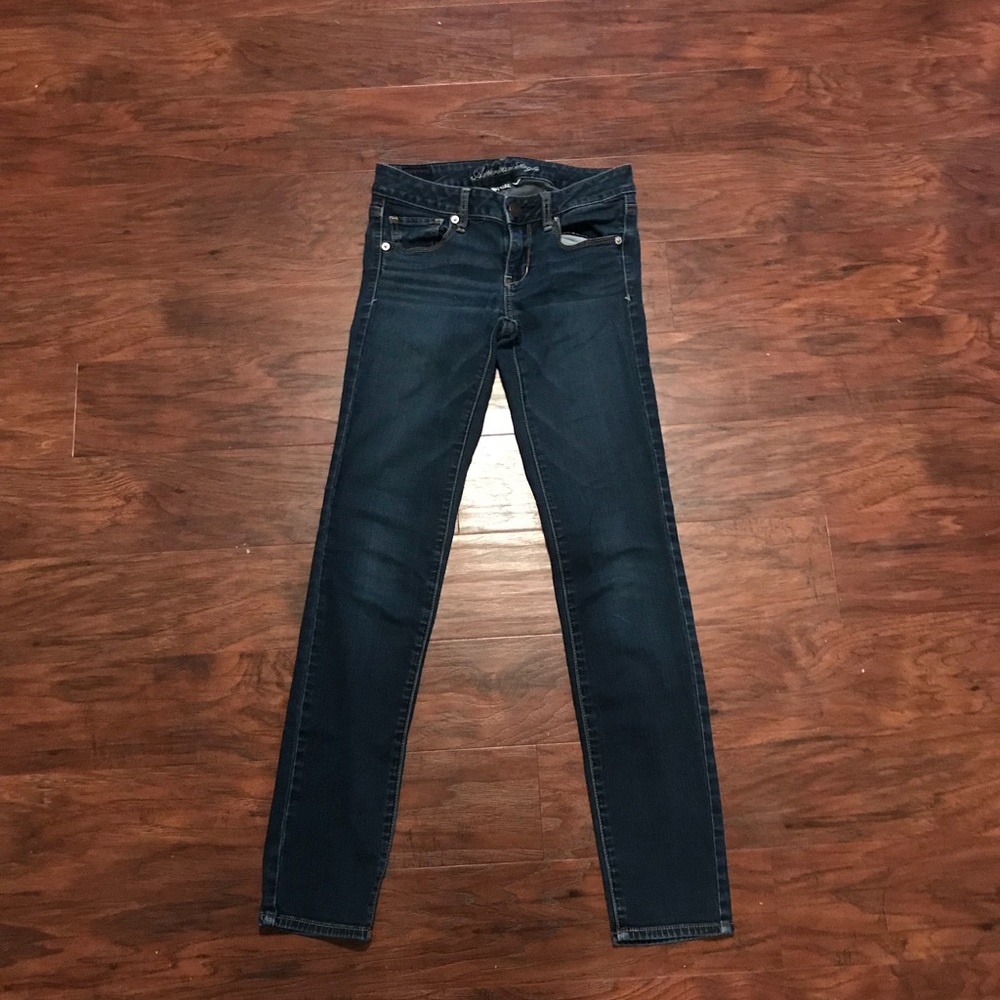 American Eagle Dark Blue Skinny Jeans